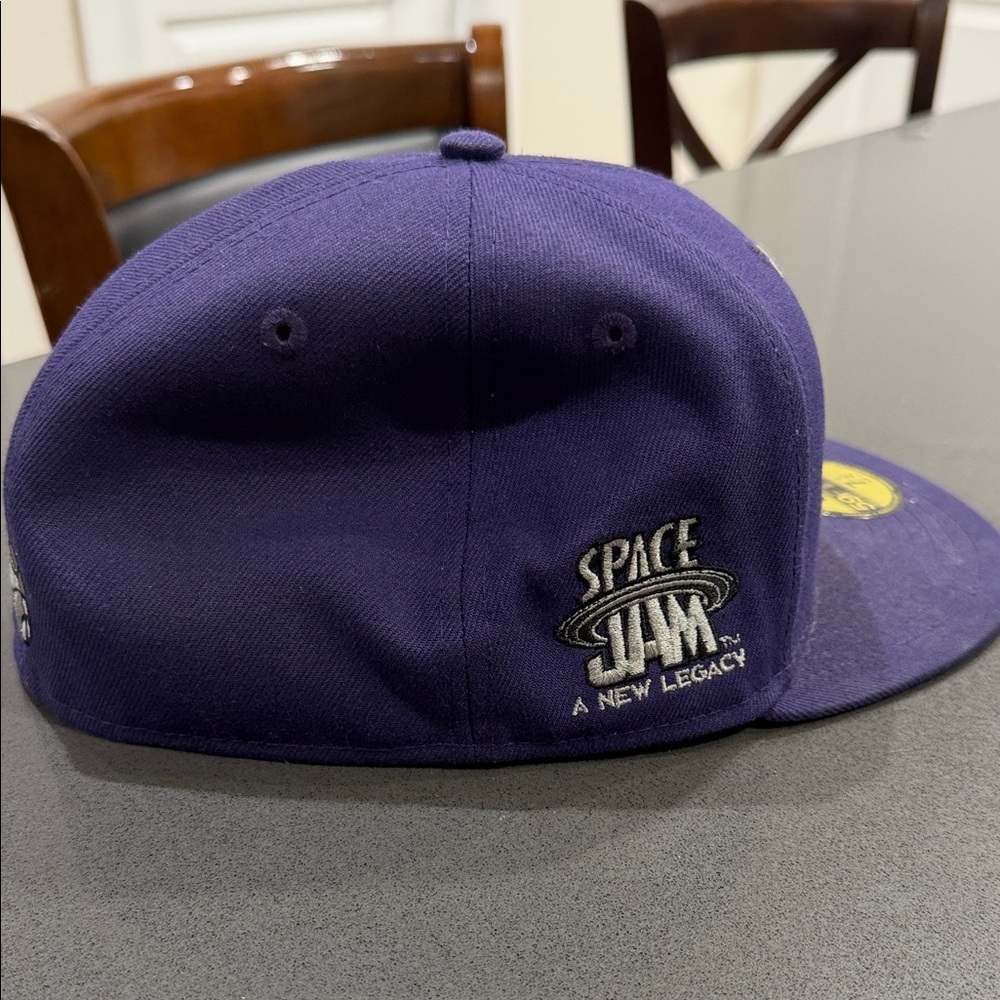 Purple 59FIFTY Cap with Embroidered Design-Goon Squad - Picture 2 of 4